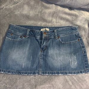 Forever Size Medium Denim Mini Skirt